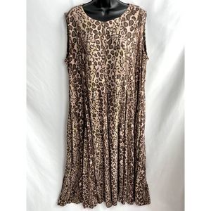 All that Jazz Leopard Print Midi Dress